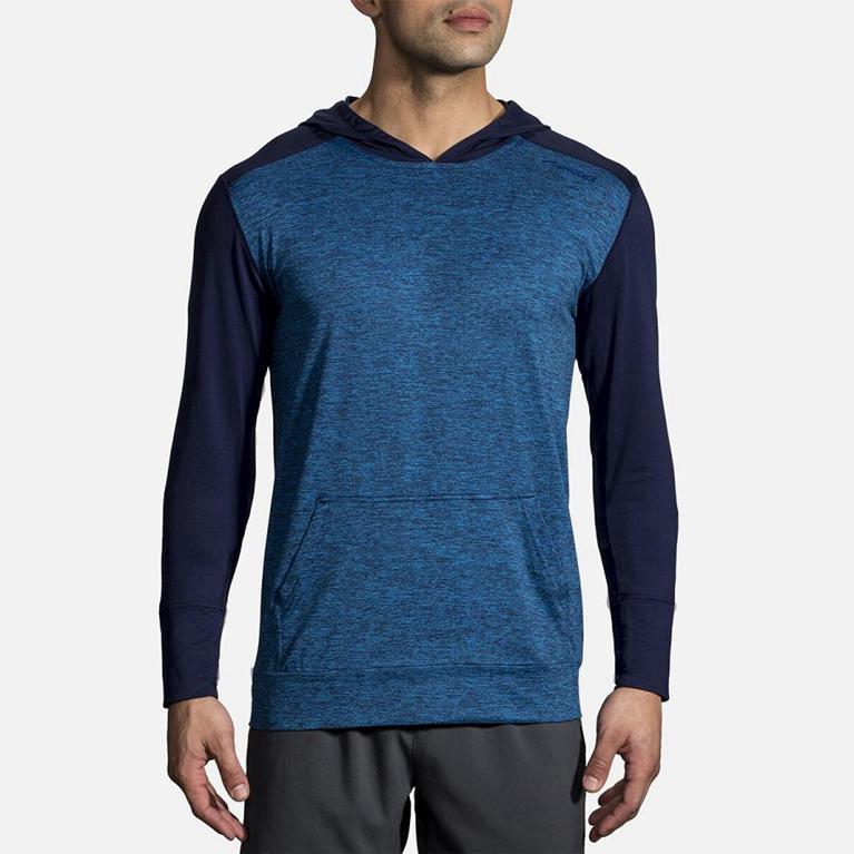 Brooks DASH Running Jackets Mens Sale - Blue (DIE517820)